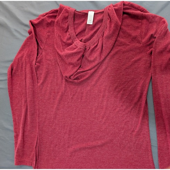 Pimatee Brand - Women's Lightweight Hoodie XL Sleeve V-Neck Tops - Picture 8 of 8